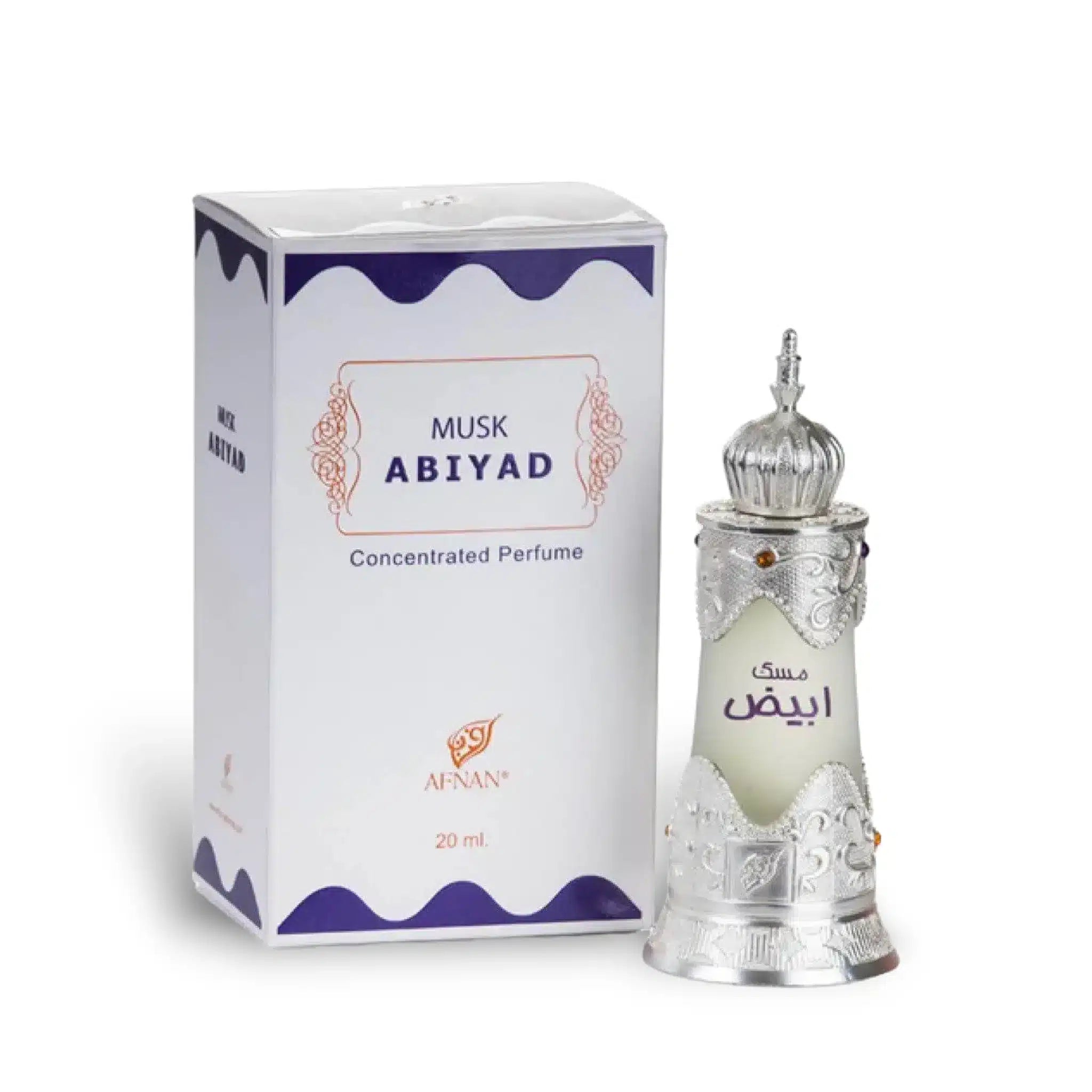 Afnan Musk Abiyad Concentrated 20ml Perfume Oil By Afnan