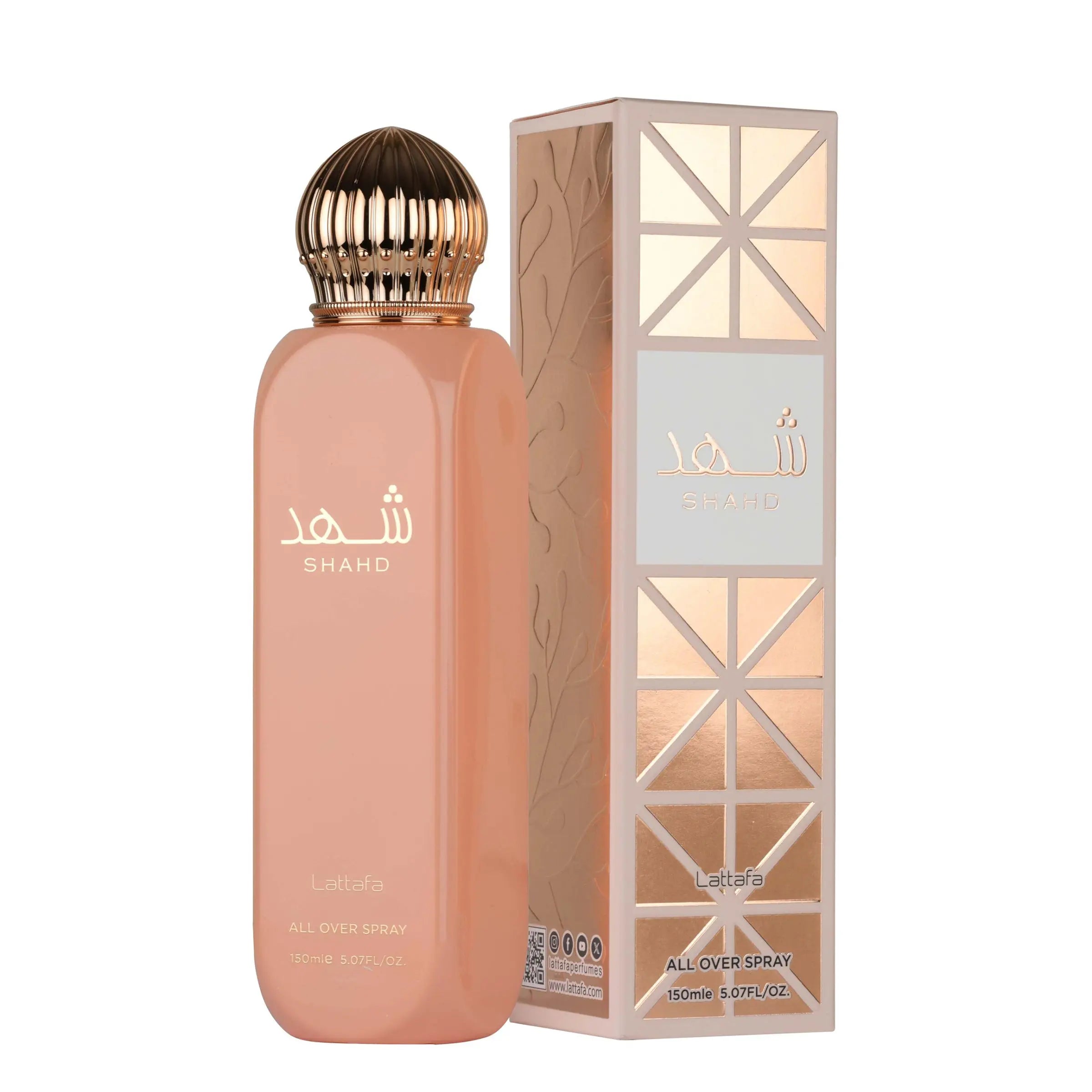 Lattafa All Over Spray Shahd 150ml.