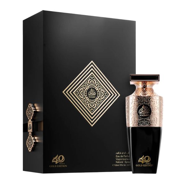 Madawi 40th Years Gold Edition Perfume 100ml EDP Arabian Oud
