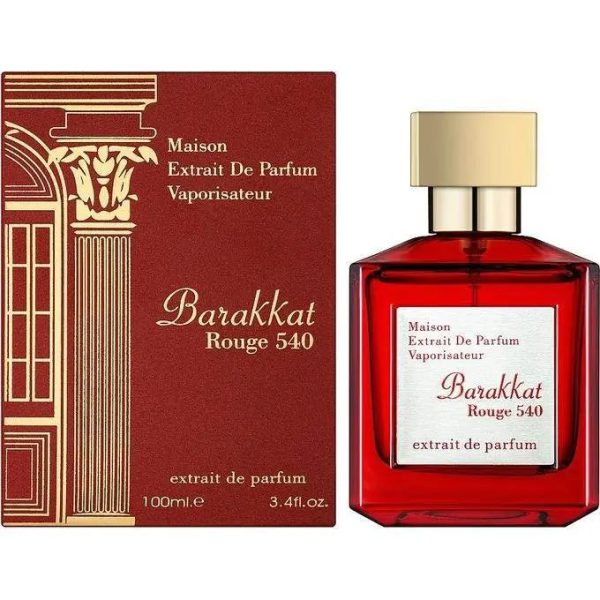 Barakkat Rouge 540 Extrait Perfume 100ml EDP Fragrance World
